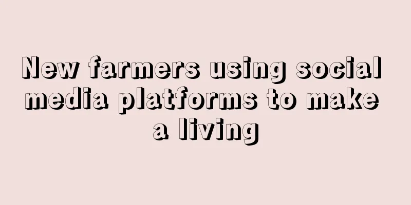 New farmers using social media platforms to make a living