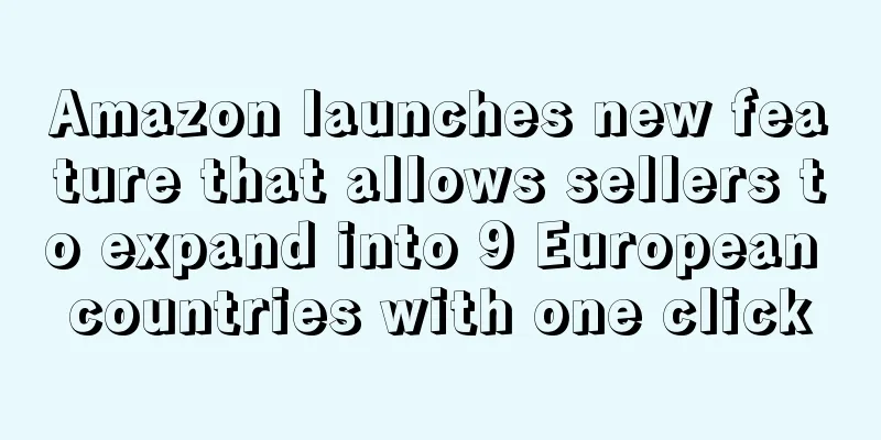 Amazon launches new feature that allows sellers to expand into 9 European countries with one click