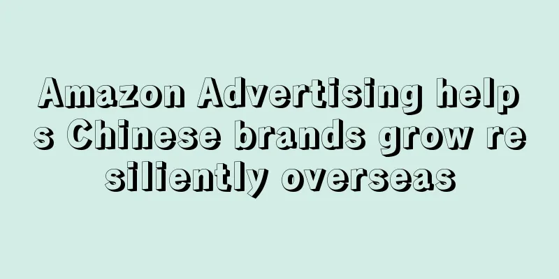 Amazon Advertising helps Chinese brands grow resiliently overseas
