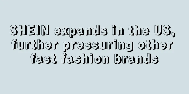 SHEIN expands in the US, further pressuring other fast fashion brands