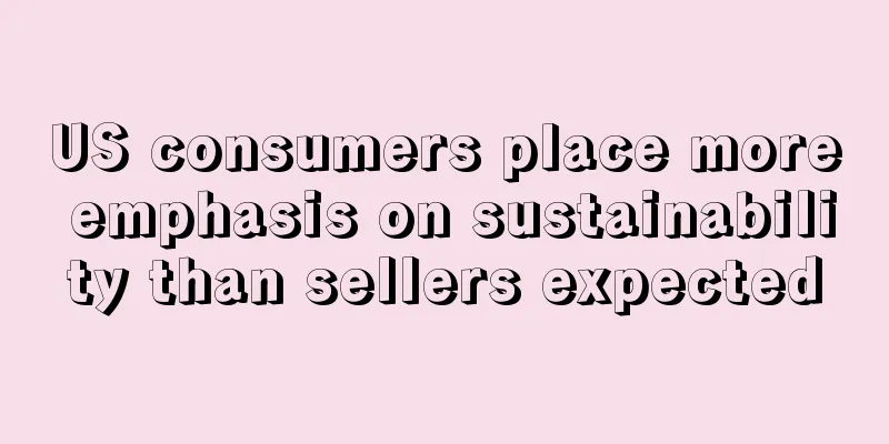 US consumers place more emphasis on sustainability than sellers expected