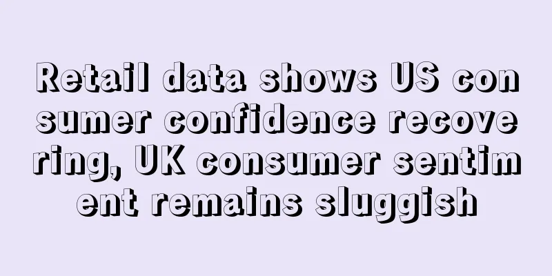 Retail data shows US consumer confidence recovering, UK consumer sentiment remains sluggish