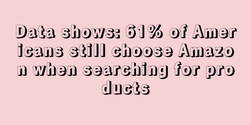 Data shows: 61% of Americans still choose Amazon when searching for products