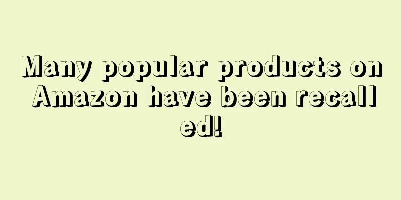 Many popular products on Amazon have been recalled!