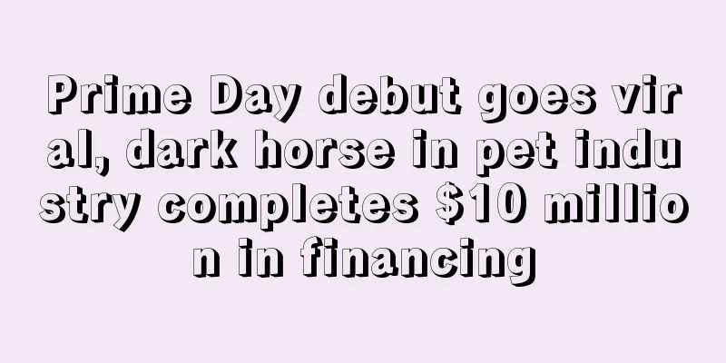 Prime Day debut goes viral, dark horse in pet industry completes $10 million in financing