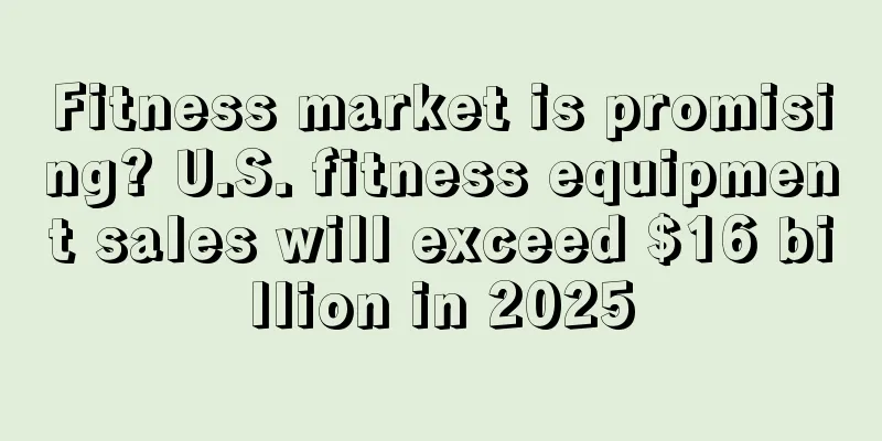 Fitness market is promising? U.S. fitness equipment sales will exceed $16 billion in 2025