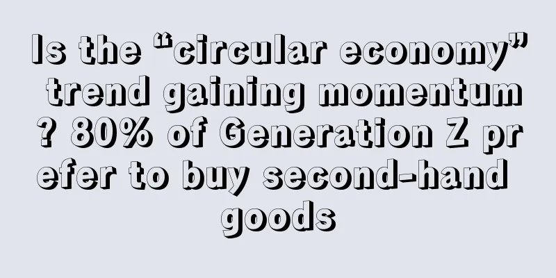 Is the “circular economy” trend gaining momentum? 80% of Generation Z prefer to buy second-hand goods
