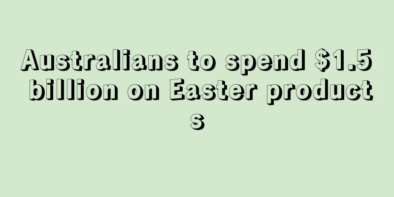 Australians to spend $1.5 billion on Easter products