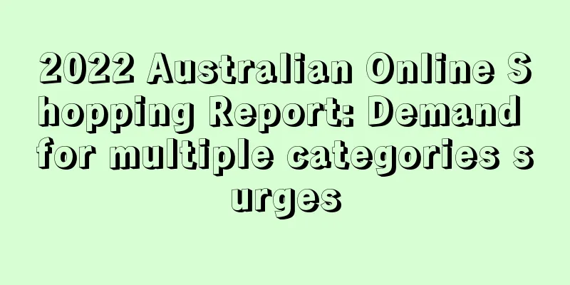 2022 Australian Online Shopping Report: Demand for multiple categories surges