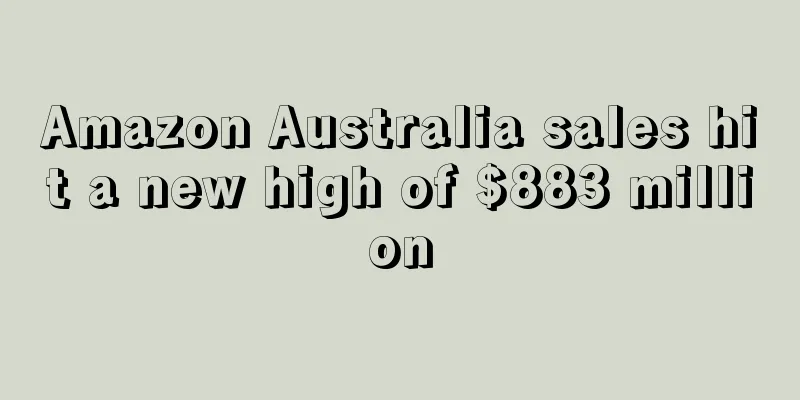 Amazon Australia sales hit a new high of $883 million