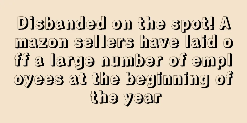 Disbanded on the spot! Amazon sellers have laid off a large number of employees at the beginning of the year