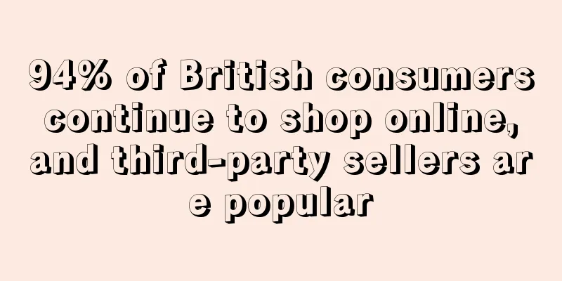 94% of British consumers continue to shop online, and third-party sellers are popular