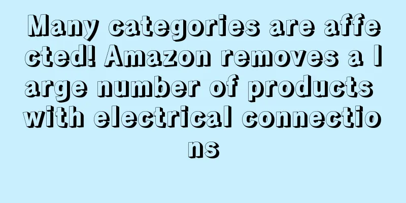 Many categories are affected! Amazon removes a large number of products with electrical connections