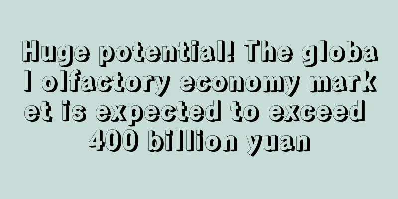 Huge potential! The global olfactory economy market is expected to exceed 400 billion yuan