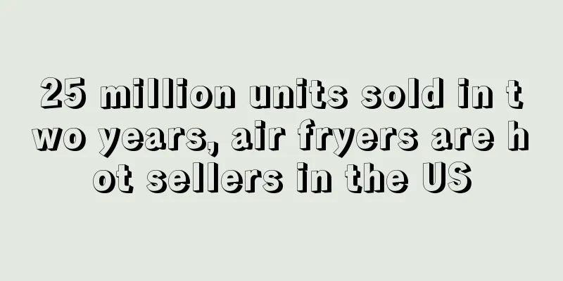 25 million units sold in two years, air fryers are hot sellers in the US