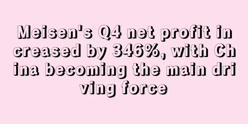Meisen's Q4 net profit increased by 346%, with China becoming the main driving force