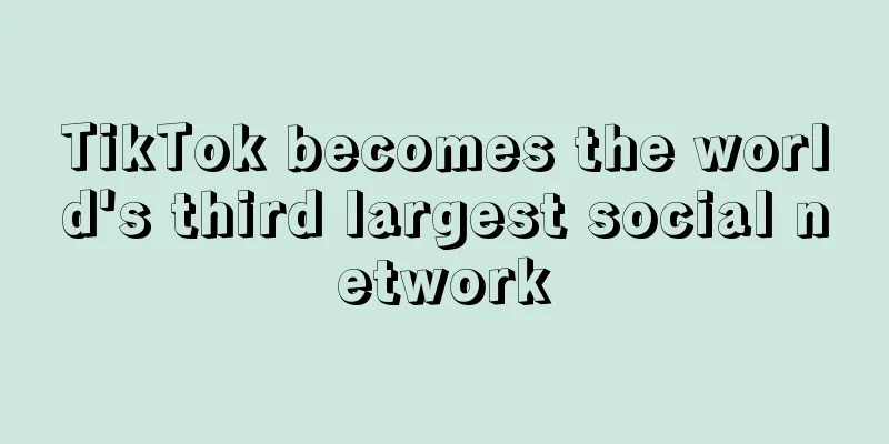 TikTok becomes the world's third largest social network