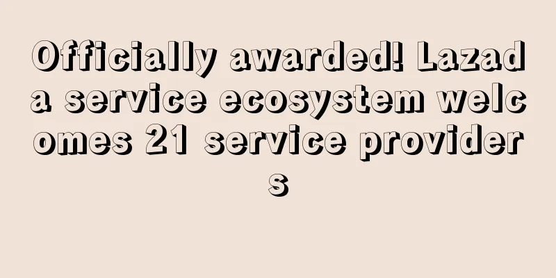 Officially awarded! Lazada service ecosystem welcomes 21 service providers