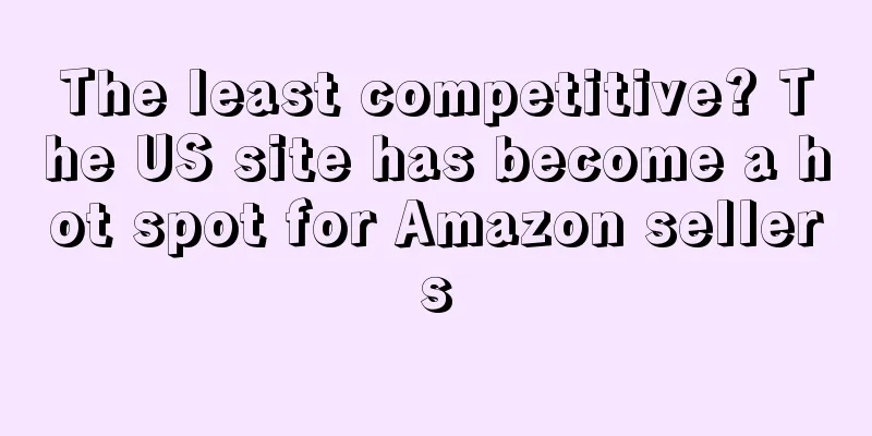 The least competitive? The US site has become a hot spot for Amazon sellers