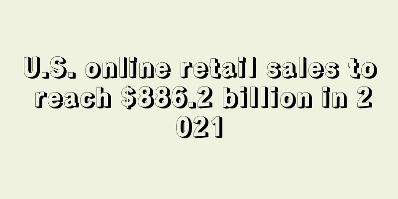 U.S. online retail sales to reach $886.2 billion in 2021