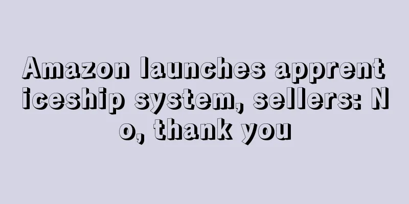 Amazon launches apprenticeship system, sellers: No, thank you