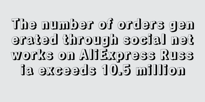 The number of orders generated through social networks on AliExpress Russia exceeds 10.5 million