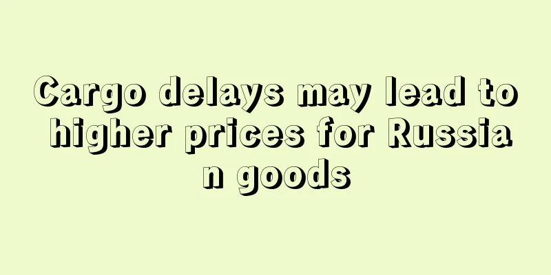 Cargo delays may lead to higher prices for Russian goods