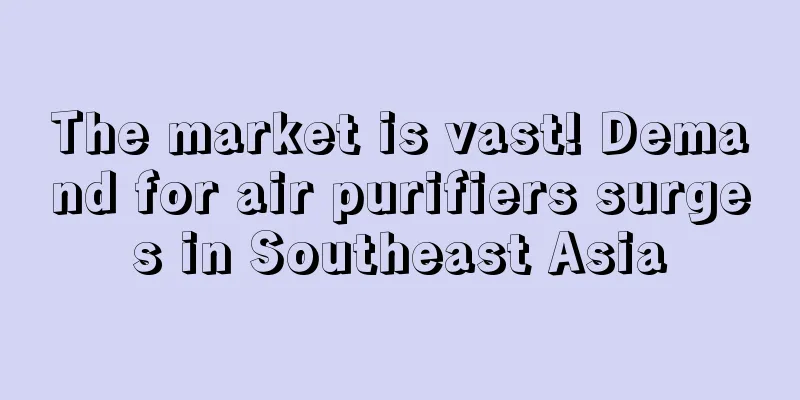 The market is vast! Demand for air purifiers surges in Southeast Asia