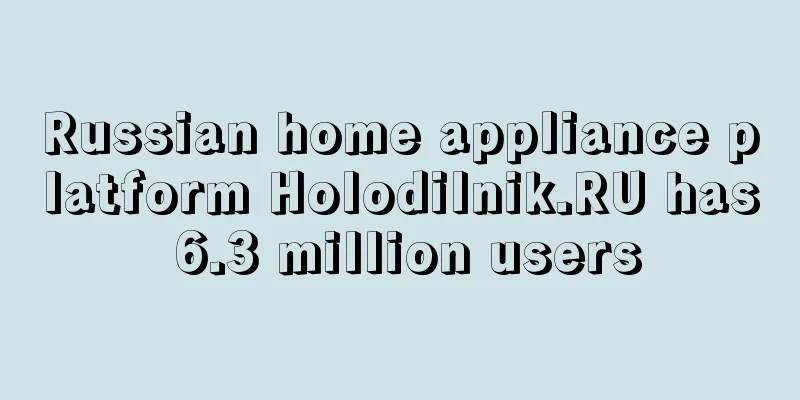 Russian home appliance platform Holodilnik.RU has 6.3 million users