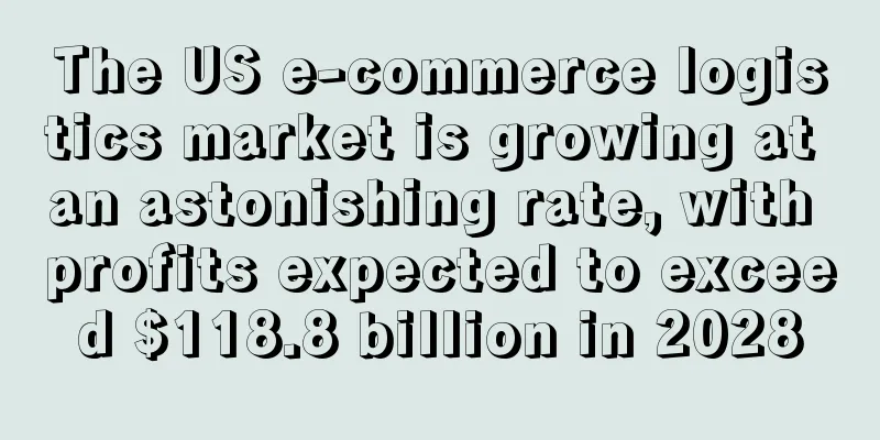 The US e-commerce logistics market is growing at an astonishing rate, with profits expected to exceed $118.8 billion in 2028
