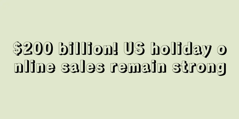 $200 billion! US holiday online sales remain strong