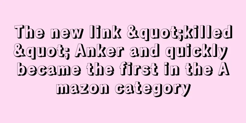 The new link "killed" Anker and quickly became the first in the Amazon category