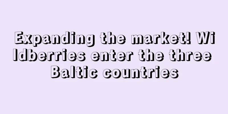 Expanding the market! Wildberries enter the three Baltic countries