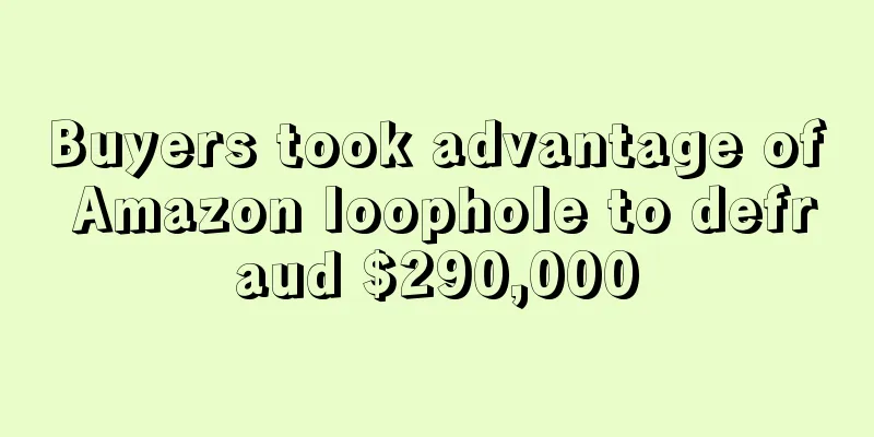 Buyers took advantage of Amazon loophole to defraud $290,000