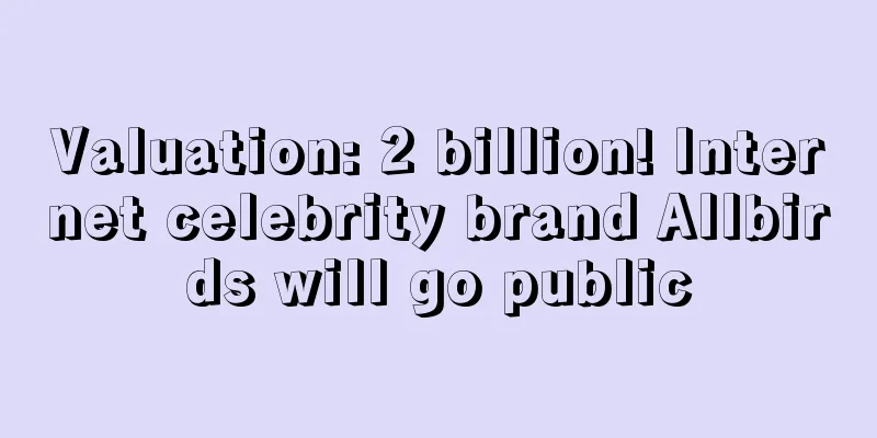 Valuation: 2 billion! Internet celebrity brand Allbirds will go public