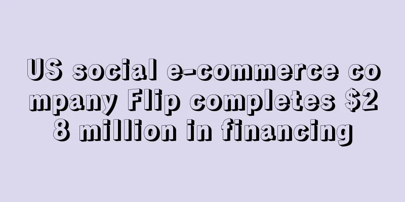 US social e-commerce company Flip completes $28 million in financing