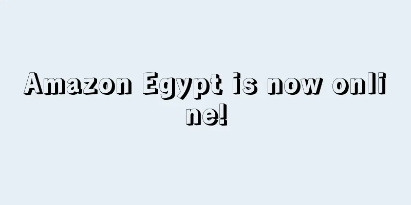 Amazon Egypt is now online!