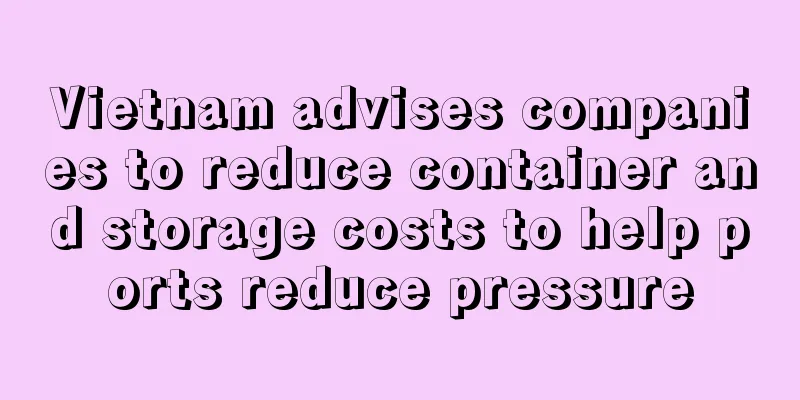 Vietnam advises companies to reduce container and storage costs to help ports reduce pressure