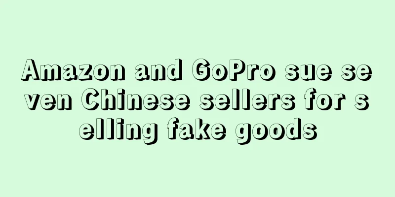 Amazon and GoPro sue seven Chinese sellers for selling fake goods