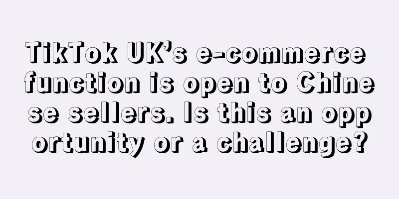 TikTok UK’s e-commerce function is open to Chinese sellers. Is this an opportunity or a challenge?