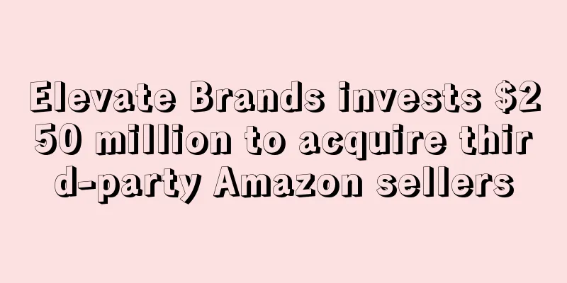 Elevate Brands invests $250 million to acquire third-party Amazon sellers