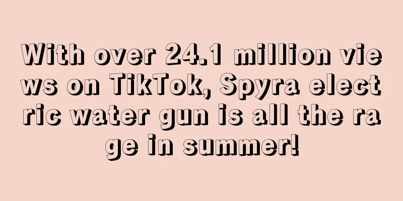 With over 24.1 million views on TikTok, Spyra electric water gun is all the rage in summer!