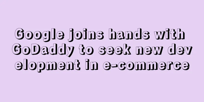 Google joins hands with GoDaddy to seek new development in e-commerce