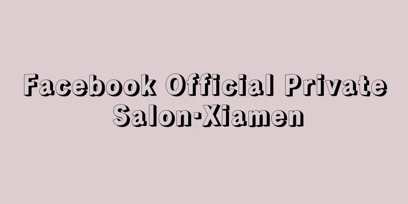 Facebook Official Private Salon·Xiamen