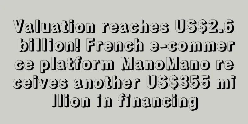 Valuation reaches US$2.6 billion! French e-commerce platform ManoMano receives another US$355 million in financing