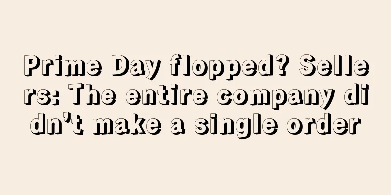 Prime Day flopped? Sellers: The entire company didn’t make a single order