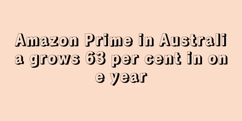 Amazon Prime in Australia grows 63 per cent in one year