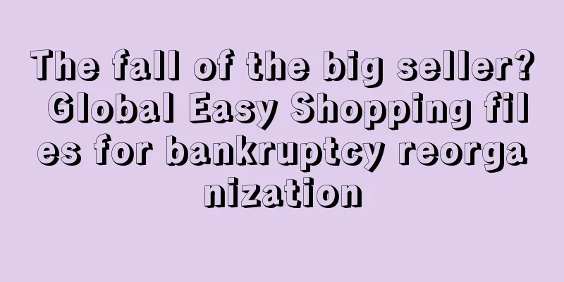 The fall of the big seller? Global Easy Shopping files for bankruptcy reorganization