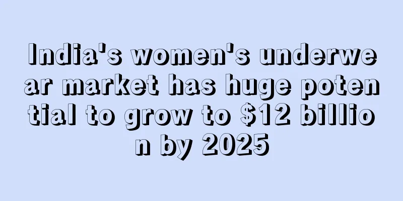 India's women's underwear market has huge potential to grow to $12 billion by 2025