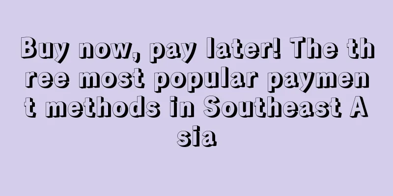 Buy now, pay later! The three most popular payment methods in Southeast Asia